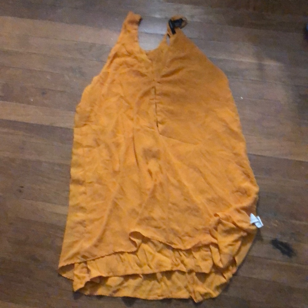 Mustard Yellow mini dress